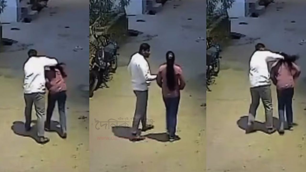 স্কুল শিক্ষকের ঠোঁট কেটে দিল শিক্ষার্থী!