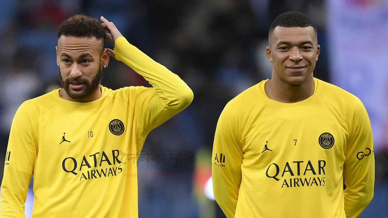 নেইমারকে ছাড়া বিশ্বকাপ ভাবতে পারেন না এমবাপ্পে